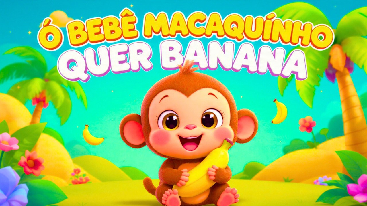 “O BEBÊ MACAQUINHO QUER BANANA”!