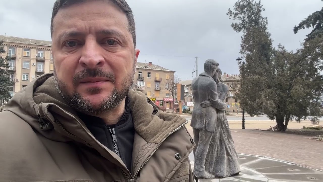 Зеленський на Донеччині: звернення з Дружківки / 06 березня