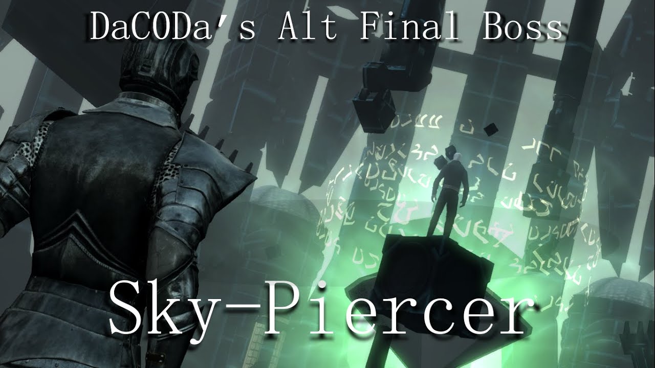 Skyrim DaC0da's Alt Final Boss: Sky-Piercer