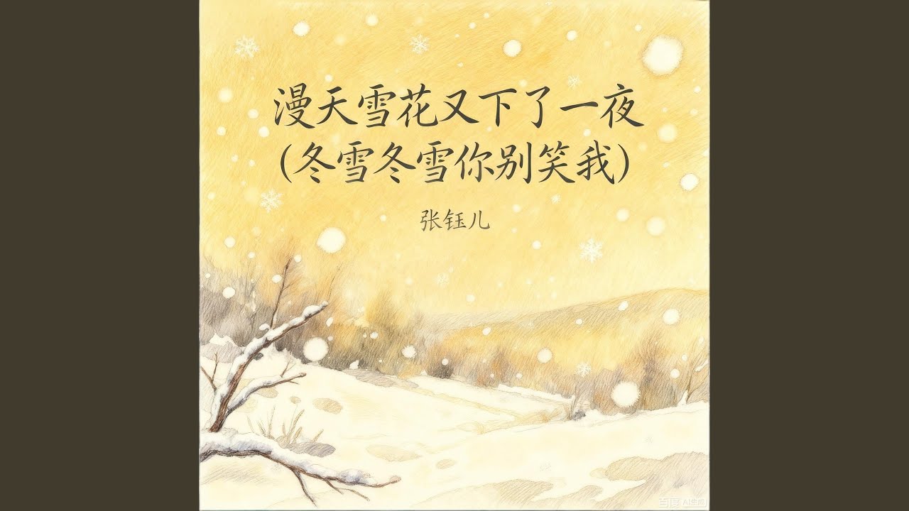 漫天雪花又下了一夜 (冬雪冬雪你别笑我)