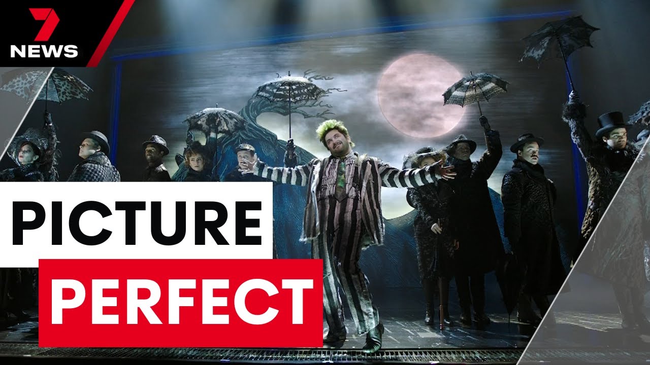 Backstage access to Beetlejuice, the smash hit new musical about to open in Melbourne | 7NEWS
