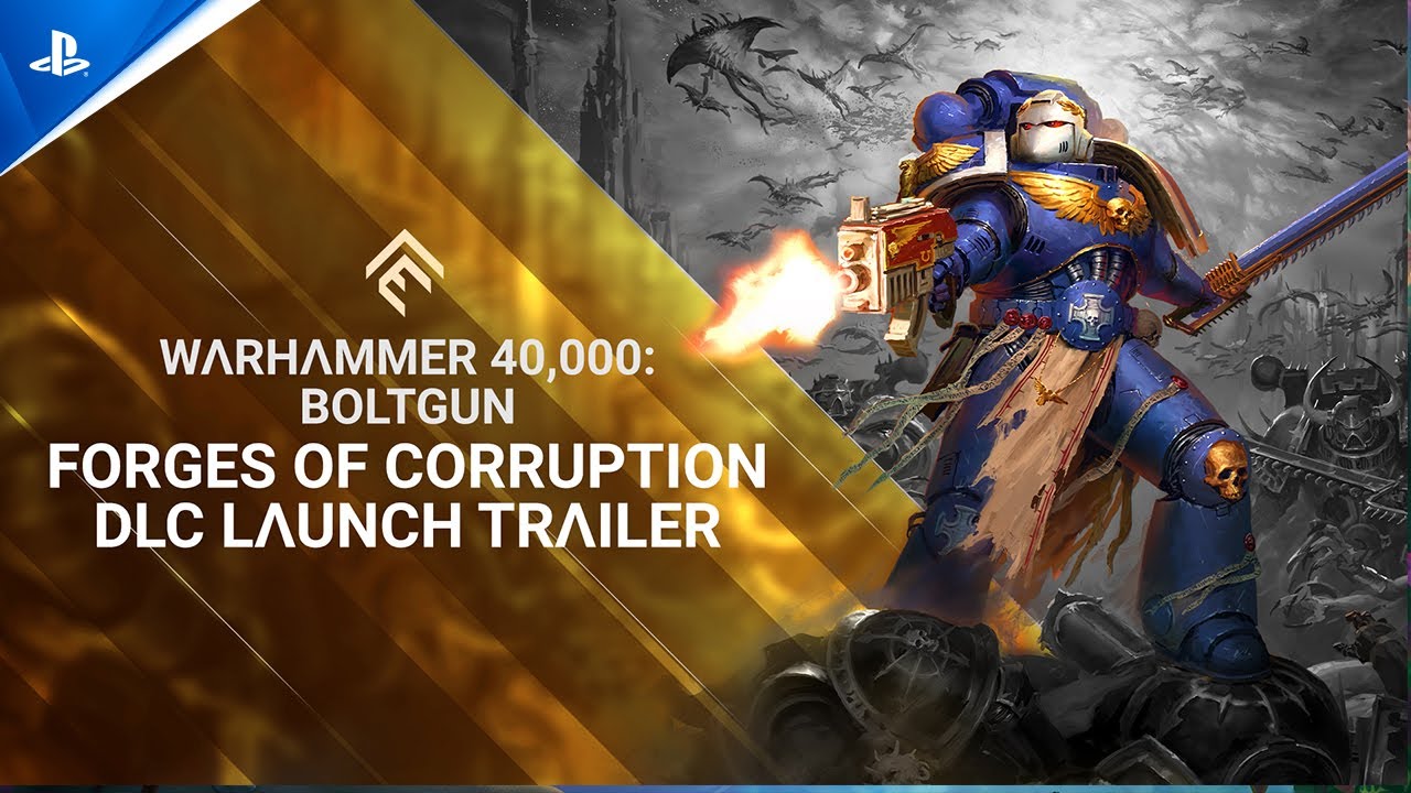 Warhammer 40,000: Boltgun - Forges of Corruption DLC Launch Trailer | PS5 & PS4 Games