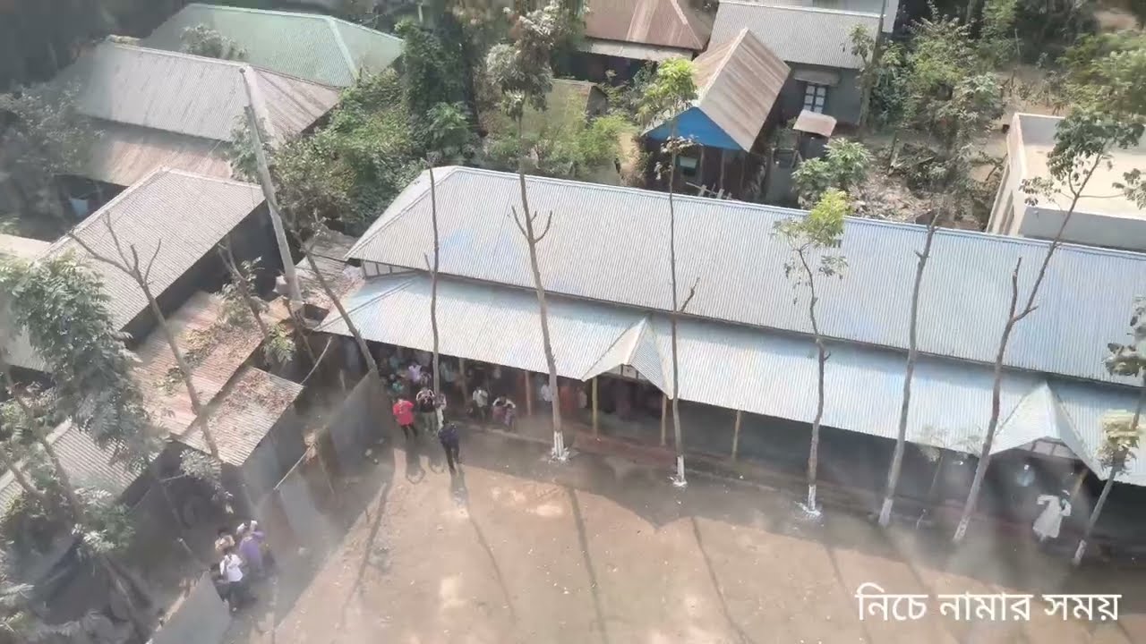 জিল্লুর রহমান মডেল স্কুলে হেলিকপ্টার অবতরণ || এয়ারপোর্ট to স্কুল || জিল্লুর রহমান মডেল স্কুল 