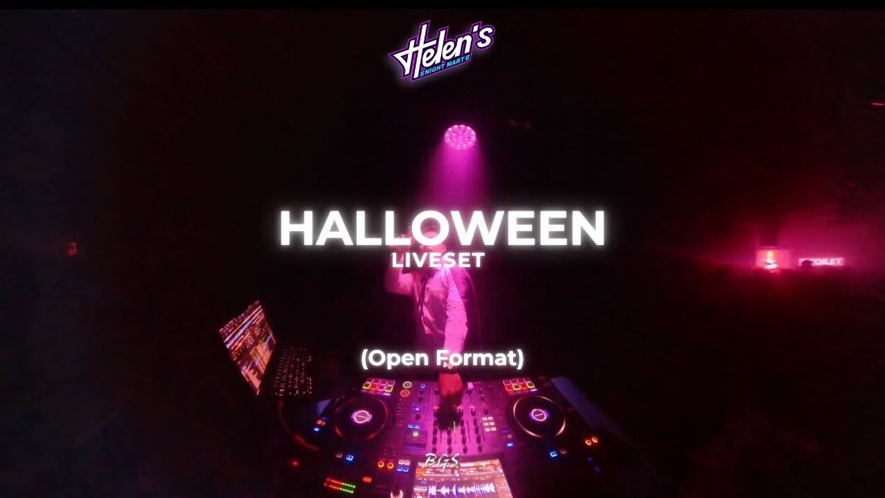BGS HALLOWEEN LIVESET AT HELENS NIGHT MART BALI
