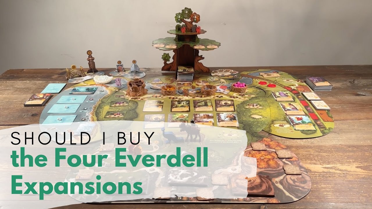 Should I Buy the 4 Everdell Expansions: Pearlbrook, Spirecrest, Bellfaire and New Leaf