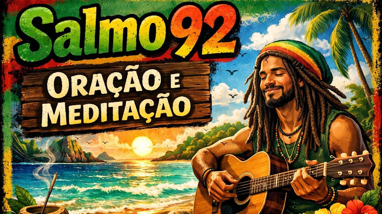 ● Salmo 92 Oração e Meditação 🌴 Reggae Gospel Para Renovar Sua Fé ●
