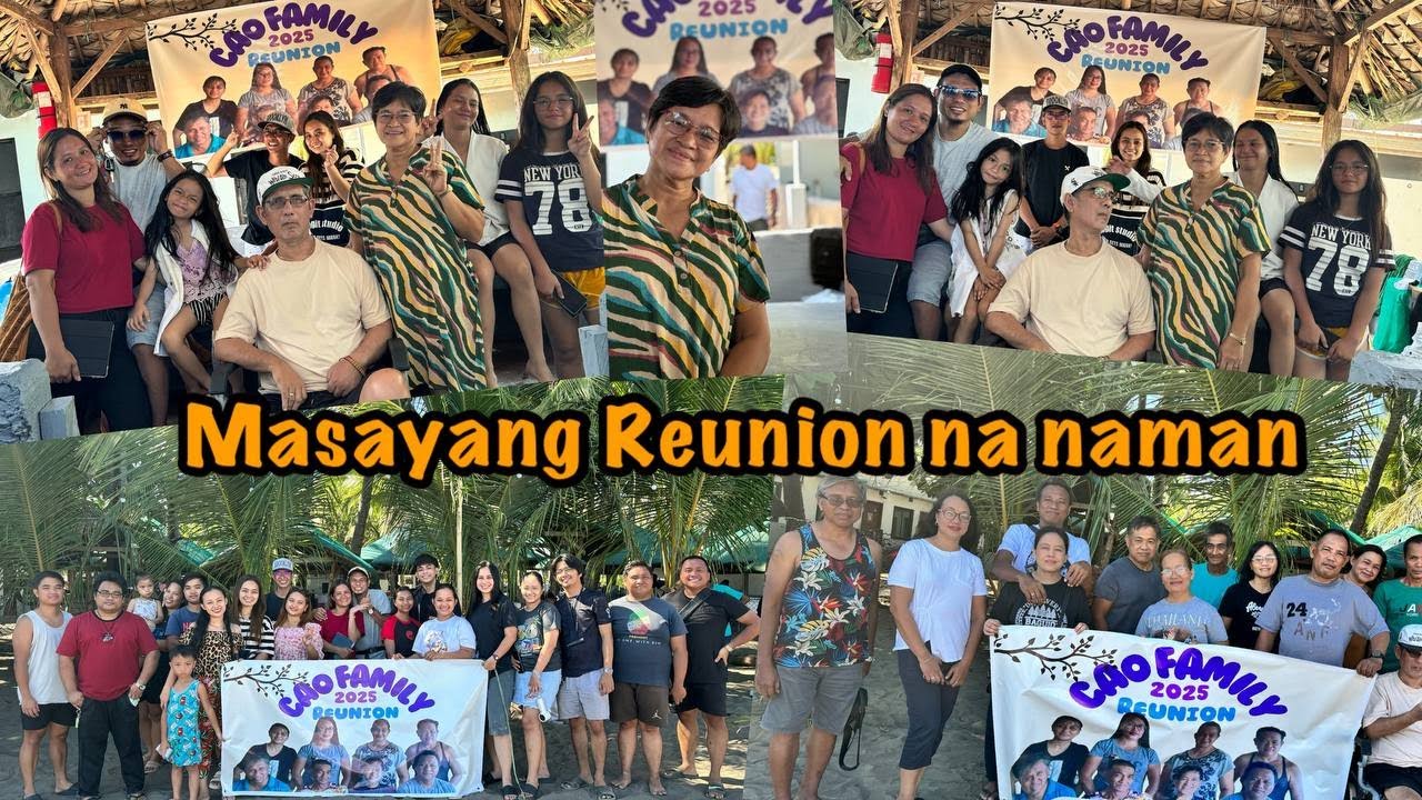 Reunion kasama ulit ang pamilya | Magkasamang masaya at maingay | Caroline