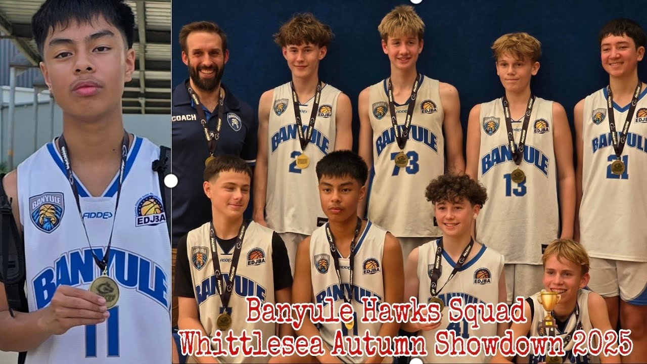 Команда Banyule Hawks🏆 Чемпион Whittlesea Autumn Showdown 2025 #баскетбол #вирусноевидео #тренд