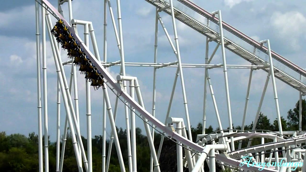 Walygator The Monster Inverted Coaster Juin 2013 HD - Maizières-les-Metz, Hagondange