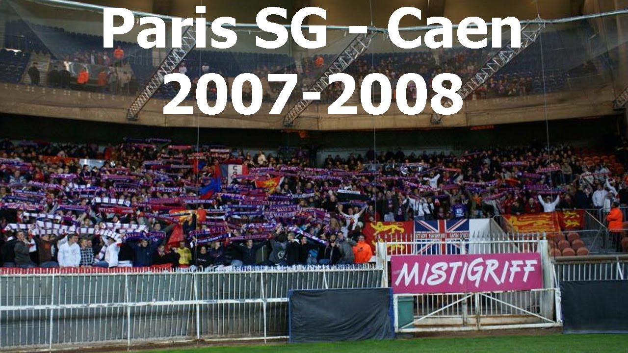 Paris SG - Caen saison 2007-2008
