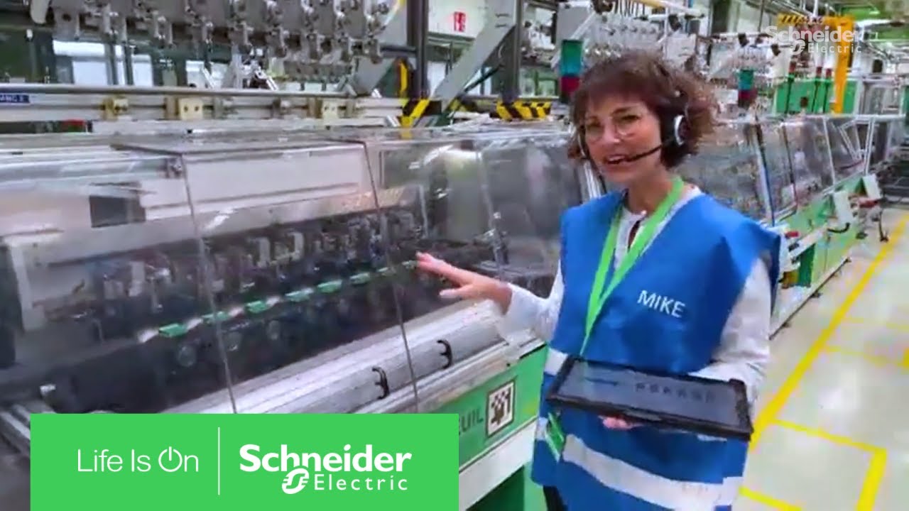 Hannover Messe 2022 – Live Call to Our Smart Factory in Le Vaudreuil / France | Schneider Electric