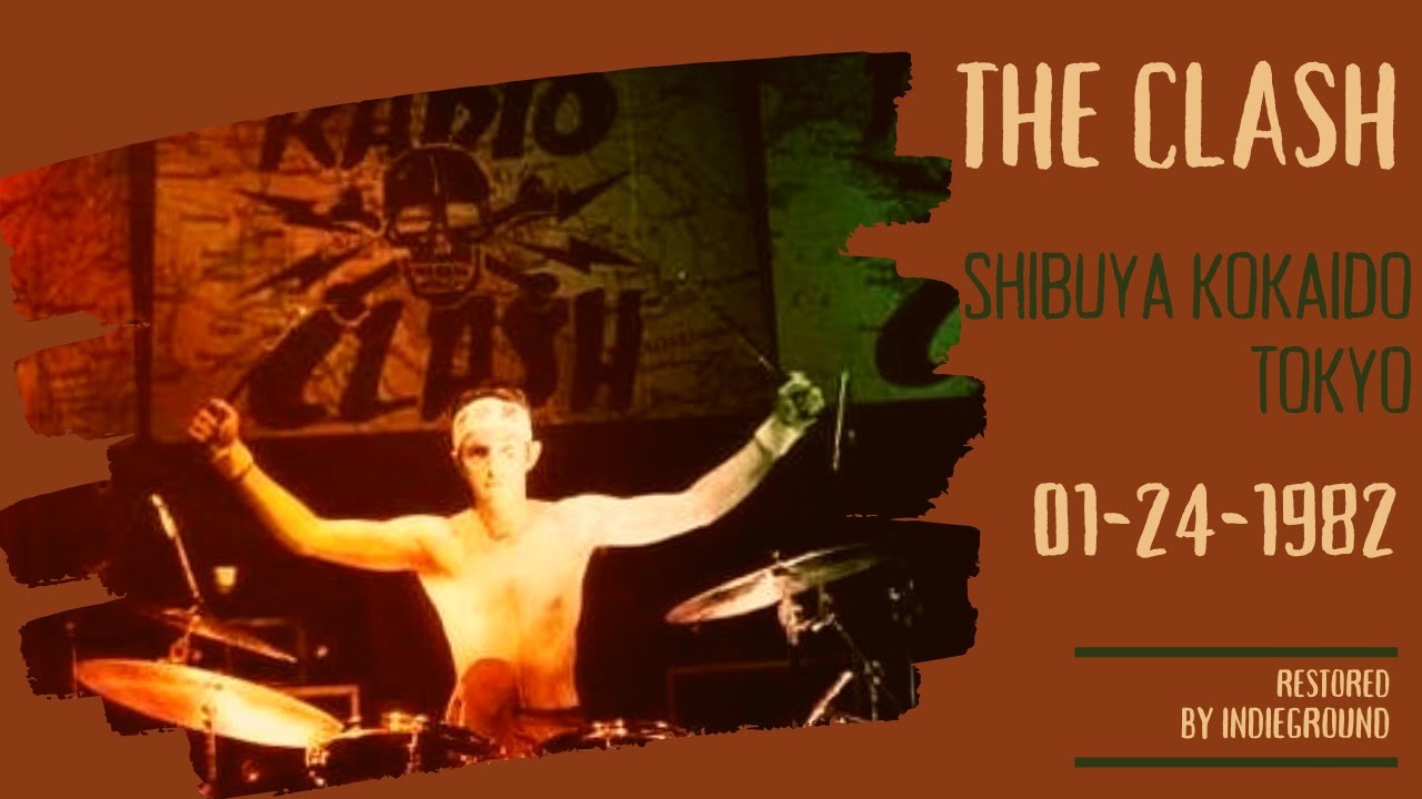 The Clash Shibuya Kokaido Tokyo 012482 RESTORED