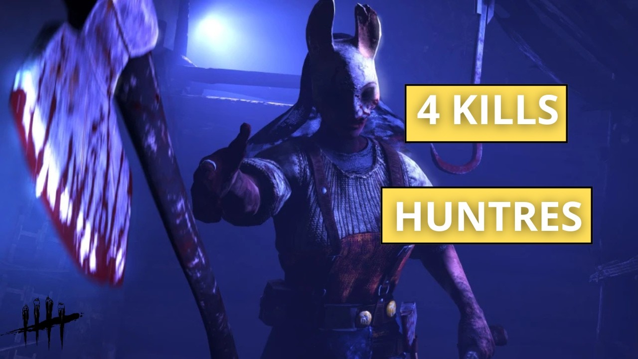 JE MALAXE UNE TEAM AVEC MA HUNTRESS !!! | Dead by daylight