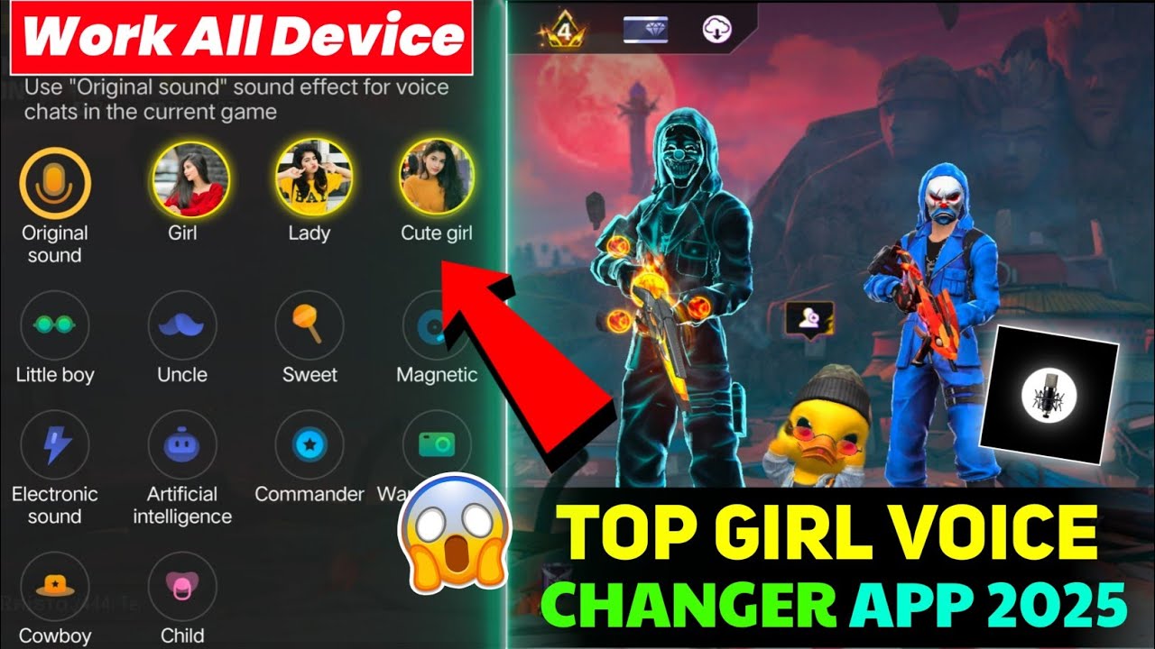 Top 5 Best Voice Changer 2025 for Free Fire and BGMI | How to Change Your Voice Like a Pro 