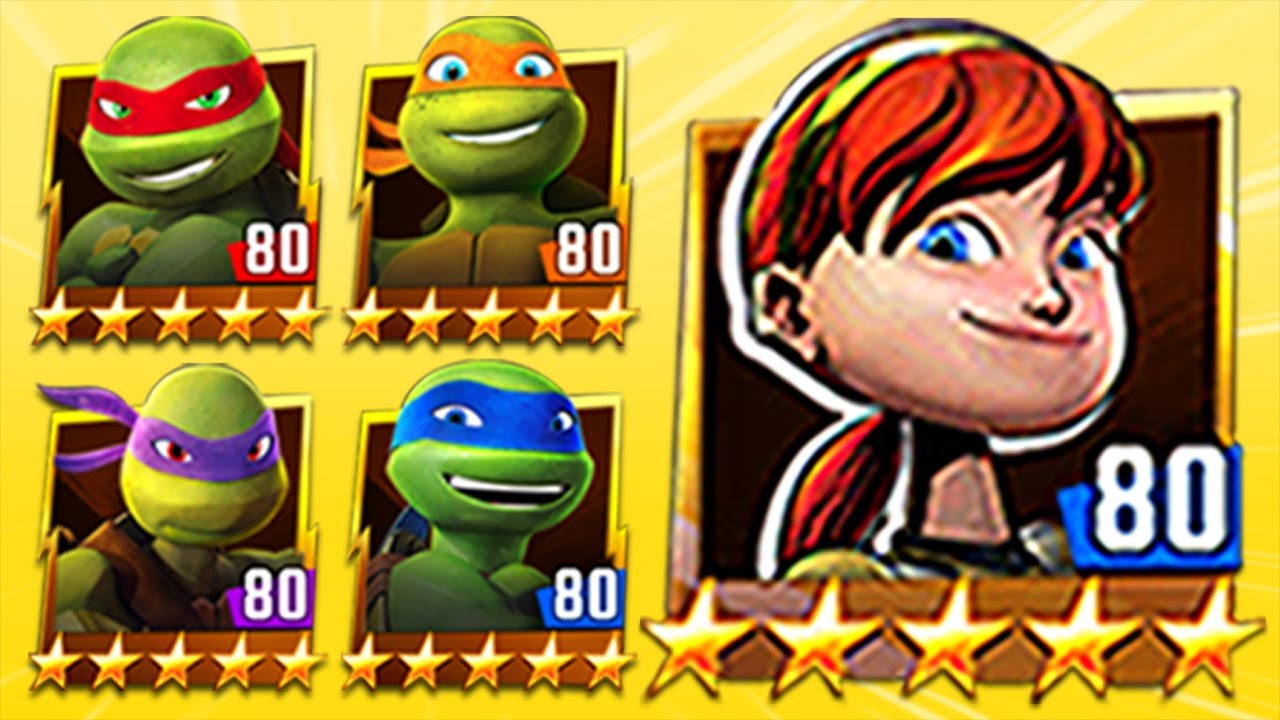 TMNT Legends April & Ninja Turtles Nick