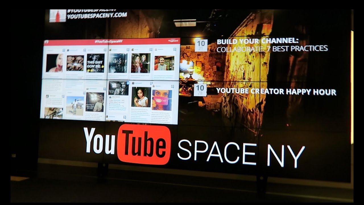 Visit YouTube Space NY