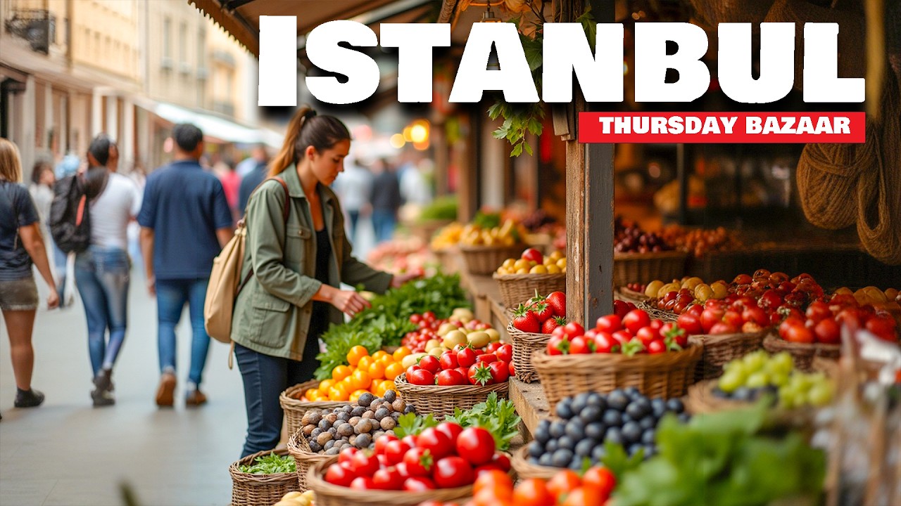Istanbul 2025 Weekly Bazaar Markets with Latest Prices -Thursday Bazaar in Bayrampaşa