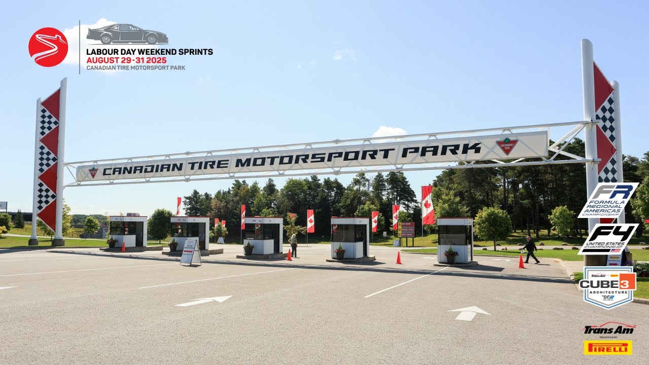 LIVE: Labour Day Weekend Sprints at Canadian Tire Motorsport Park 🇨🇦 ft. Trans Am & F4 U.S.