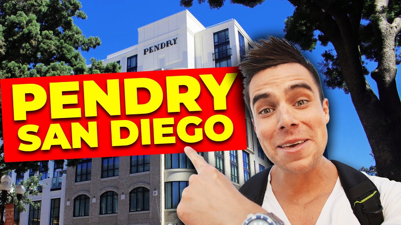 BEST Hotel to stay in San Diego CA?! The Pendry FULL Tour and Review