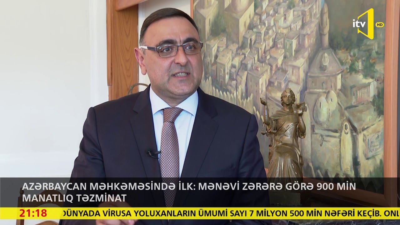 Azərbaycan Məhkəməsində ilk: mənəvi zərərə görə 900 min manatlıq təzminat