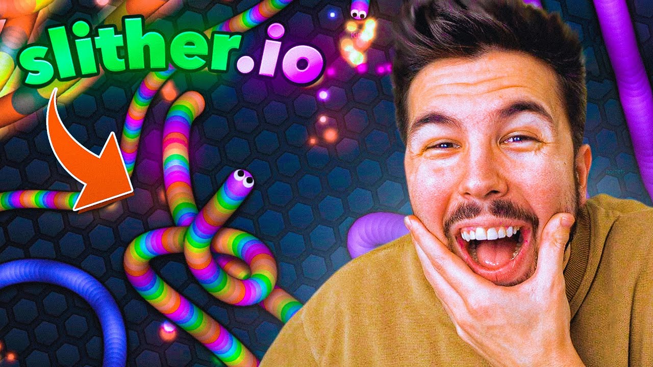 WILLYREX jugando SLITHER.IO en 2021