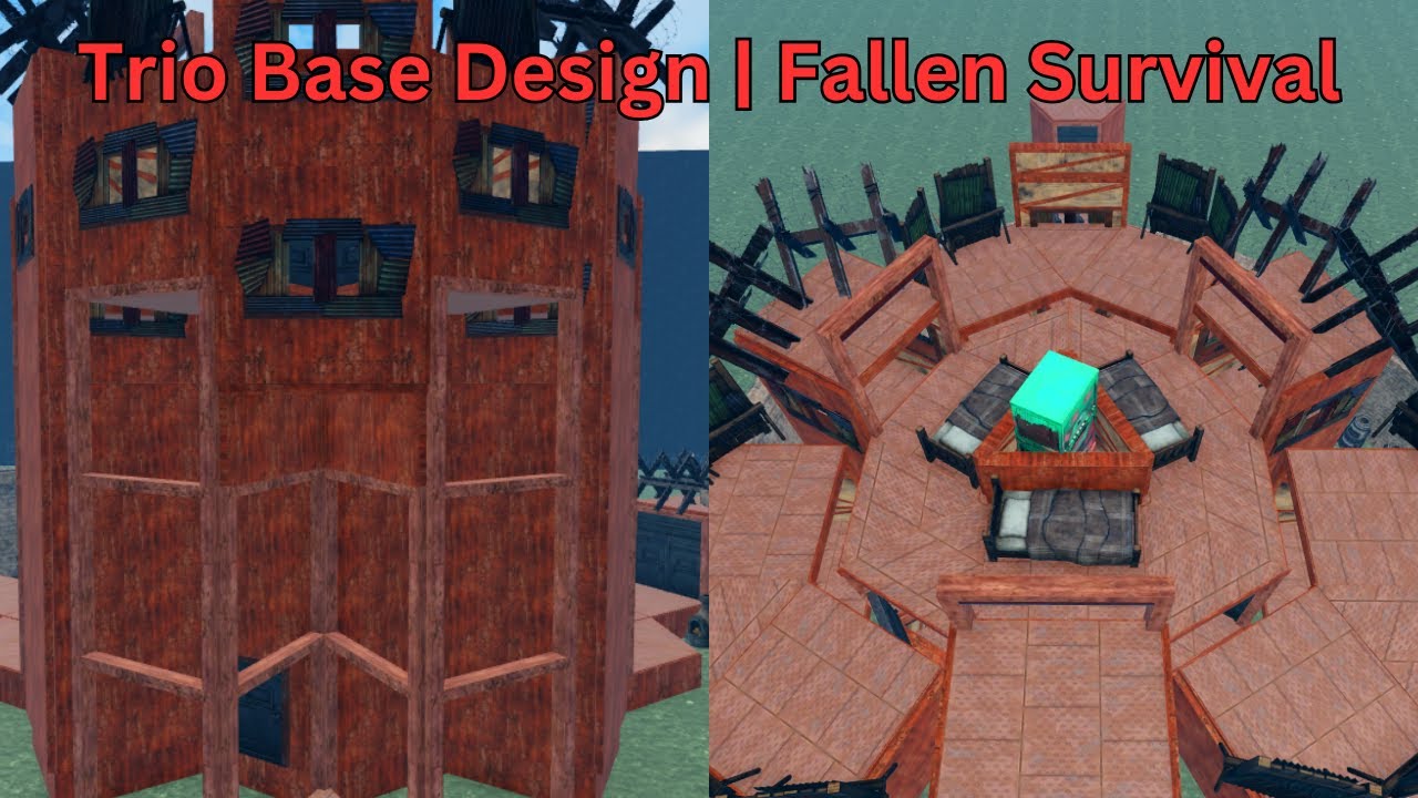Trio Base Design | Fallen Survival