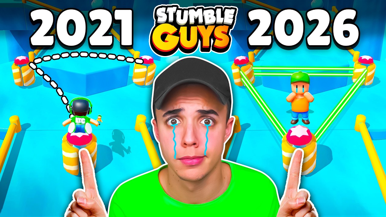 PROBÉ TRUCOS ELIMINADOS DE STUMBLE GUYS...😭