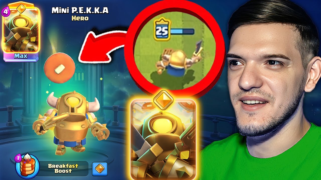 NOUL EROU MINI PEKKA CU LEVEL INFINIT !! *ABILITATE INTERZISA*