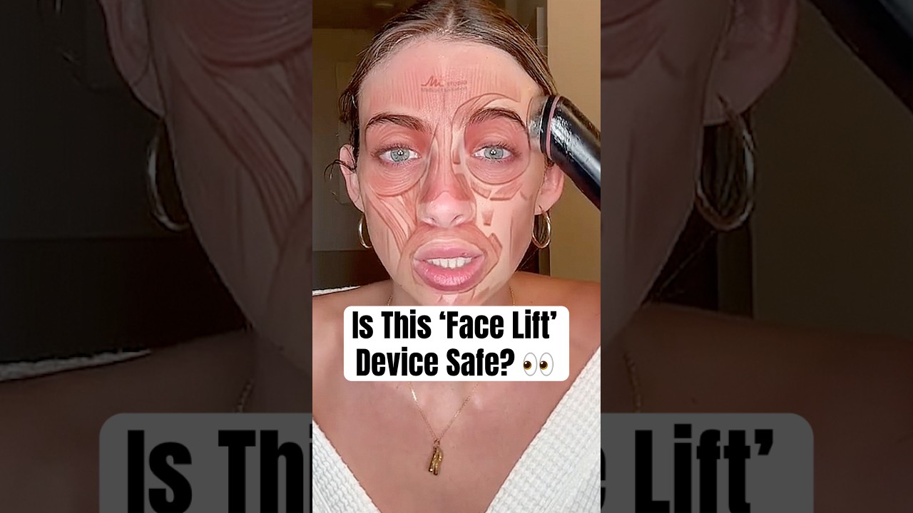 Czy to urządzenie do liftingu twarzy jest bezpieczne? #shorts #medicube #pielęgnacja sk&oacute;ry