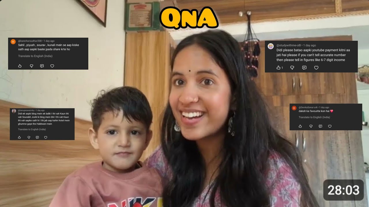 First QnA after 100k🥰 | Youtube payment💸 