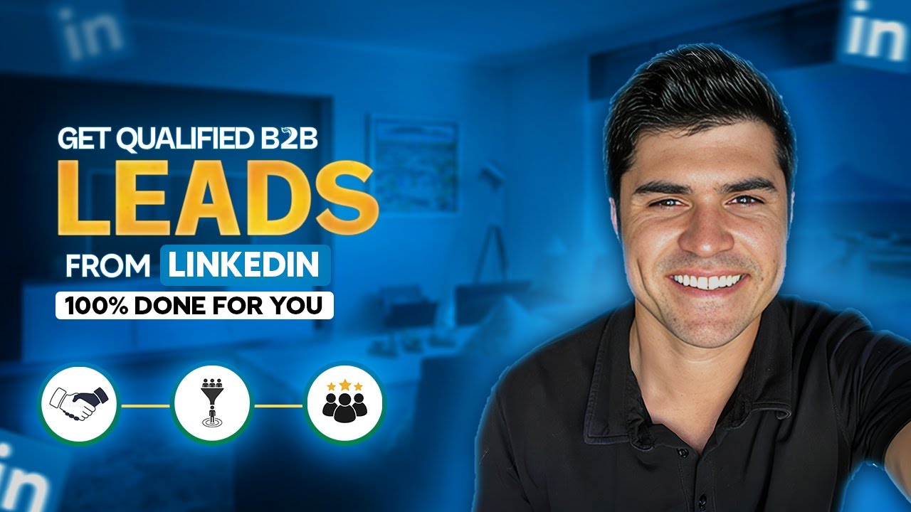Get Qualified B2B Leads From Linkedin 100% Done-For-You