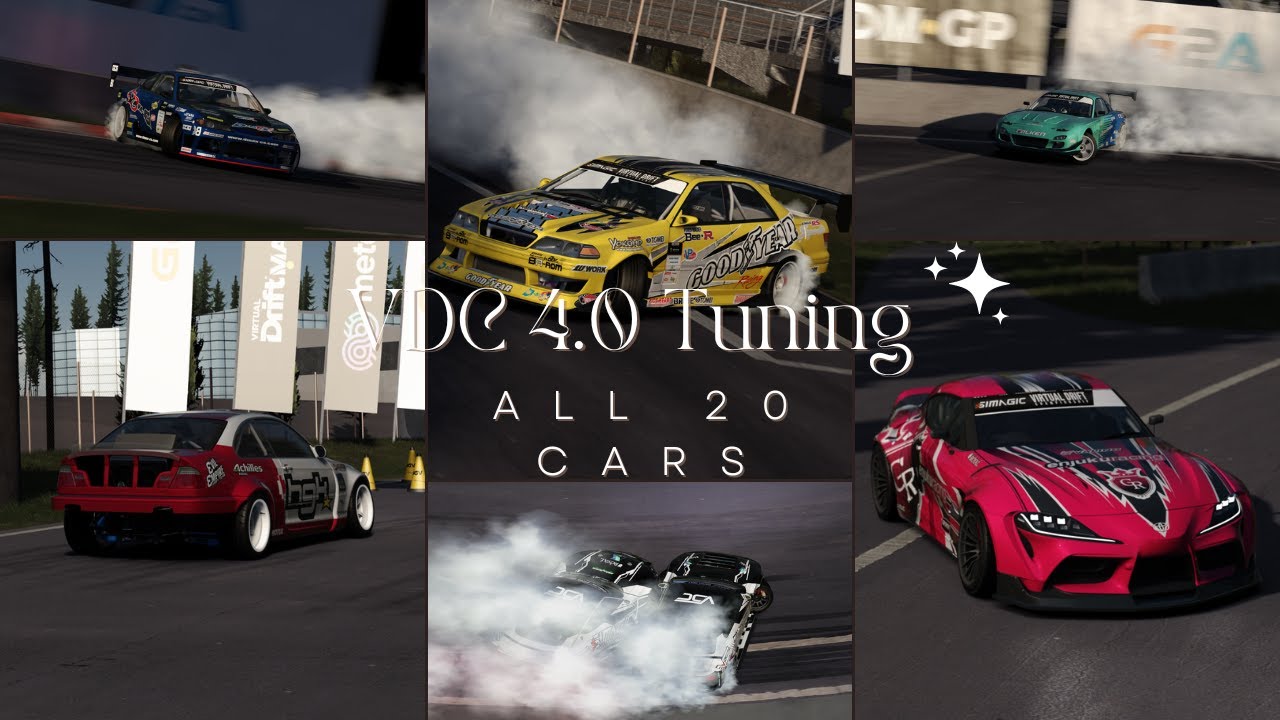 Tuning All 20 VDC 4.0 Cars | Driven By: @nicoaking_