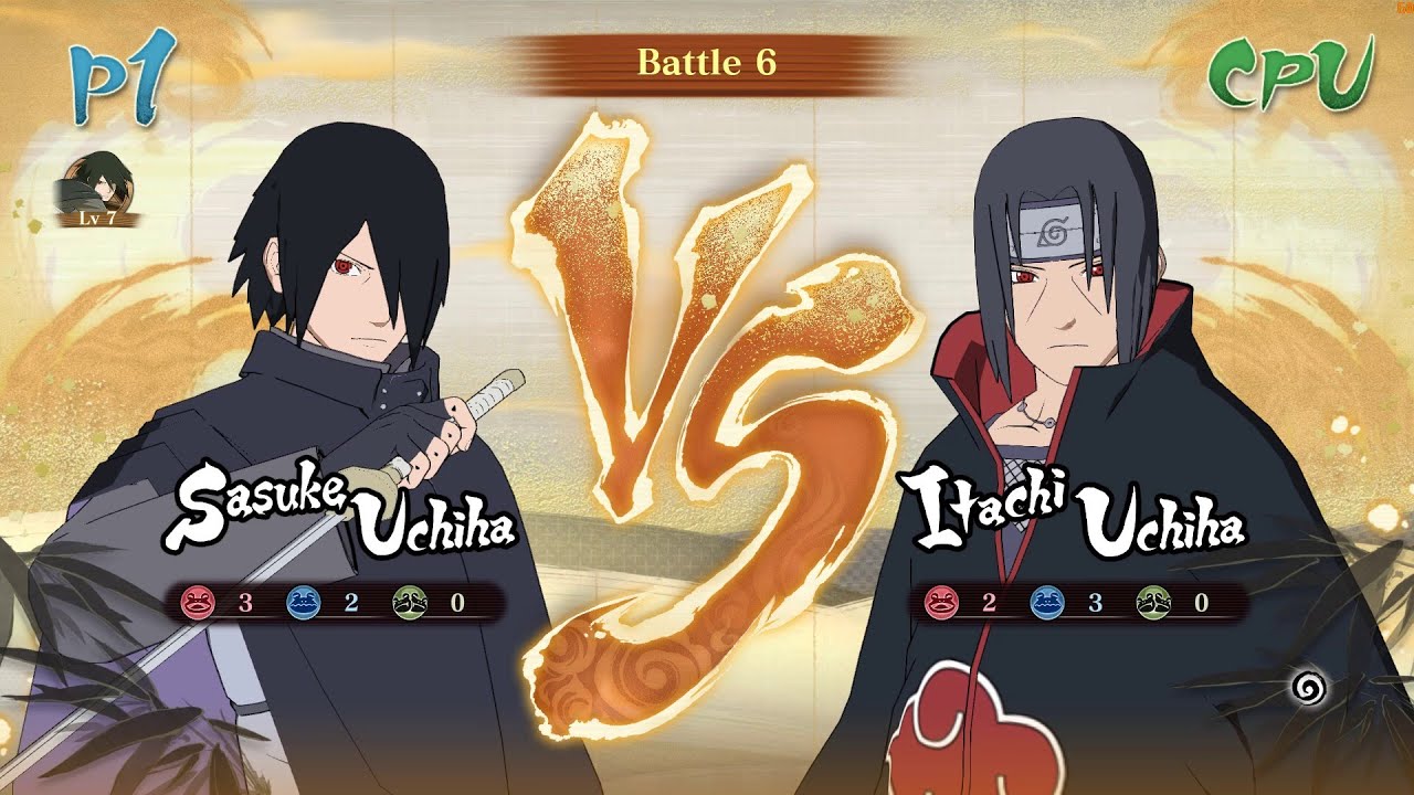 SASUKE UCHIHA (BORUTO) VS ITACHI UCHIHA- Naruto x Boruto: Ultimate Ninja Storm Connections