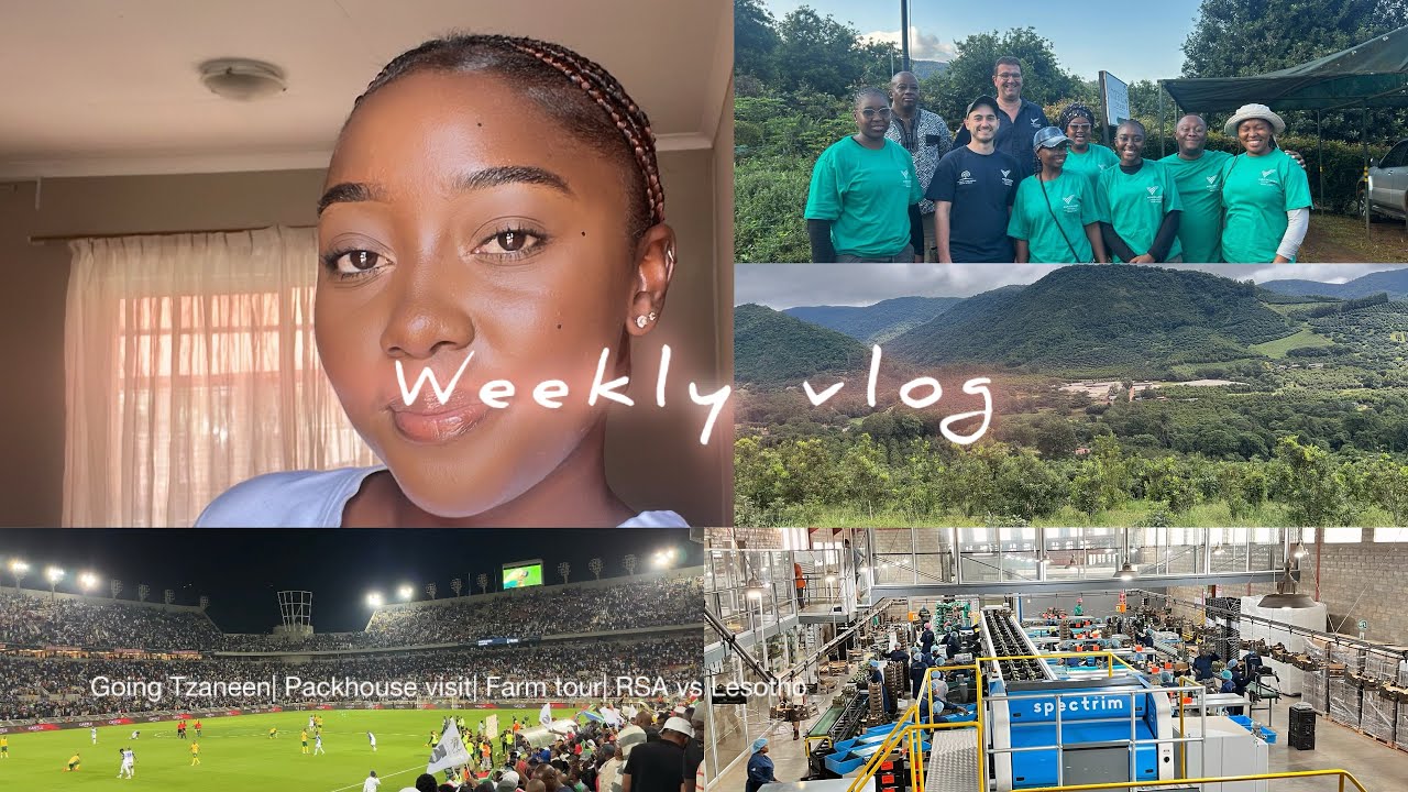 New week, New vlog! Practicals| Farm tour| Packhouse visit