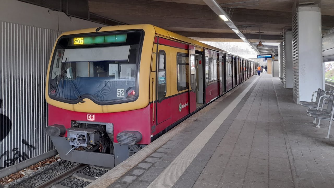 Mitfahrt in der S26 von Berlin Priesterweg bis Teltow Stadt in der BR 481 253-3