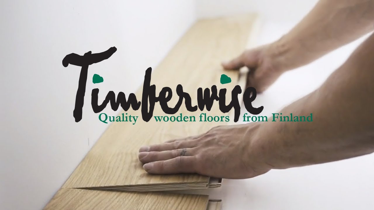 How to Install Engineered Wooden Floor with WiseLoc locking system