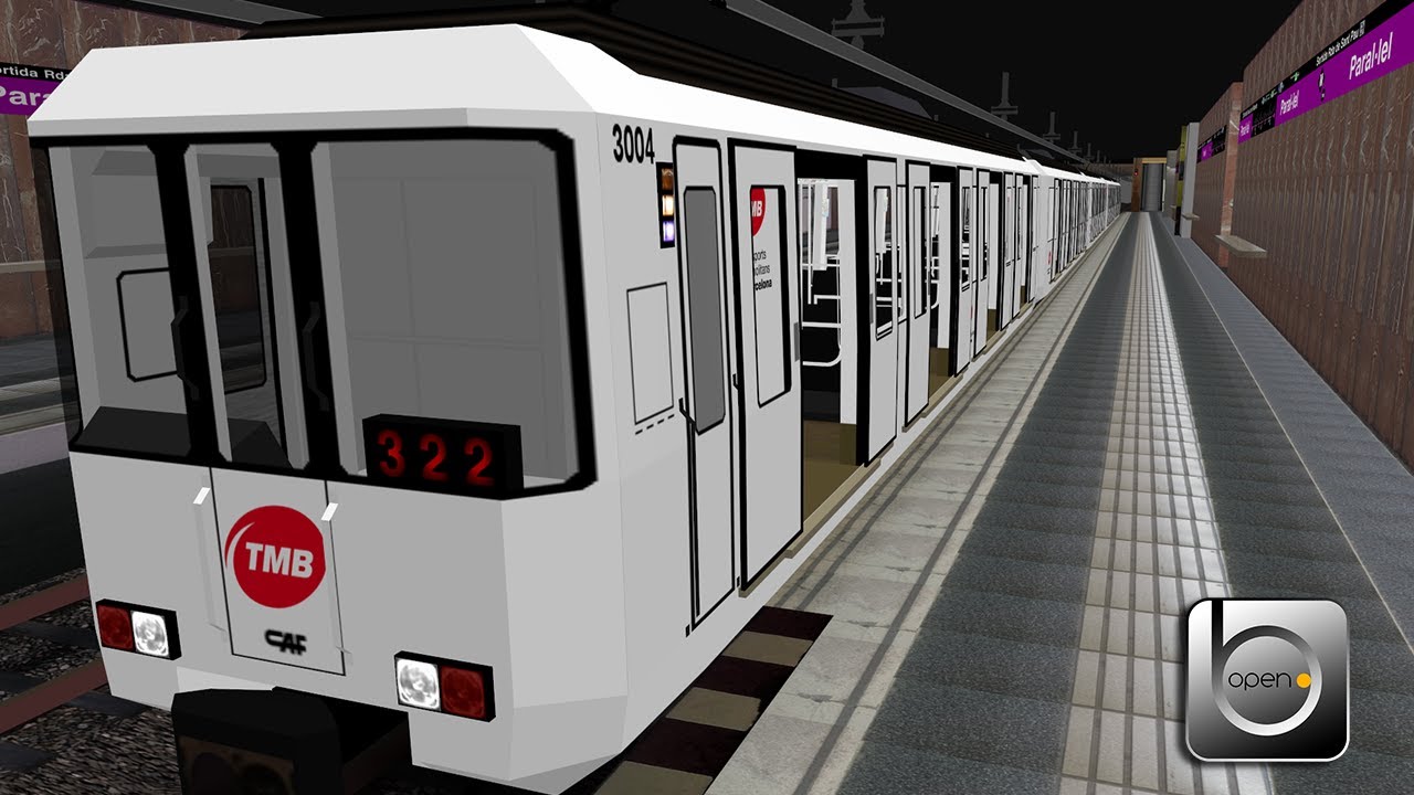 OPEN BVE  - METRO BARCELONA LINEA L2