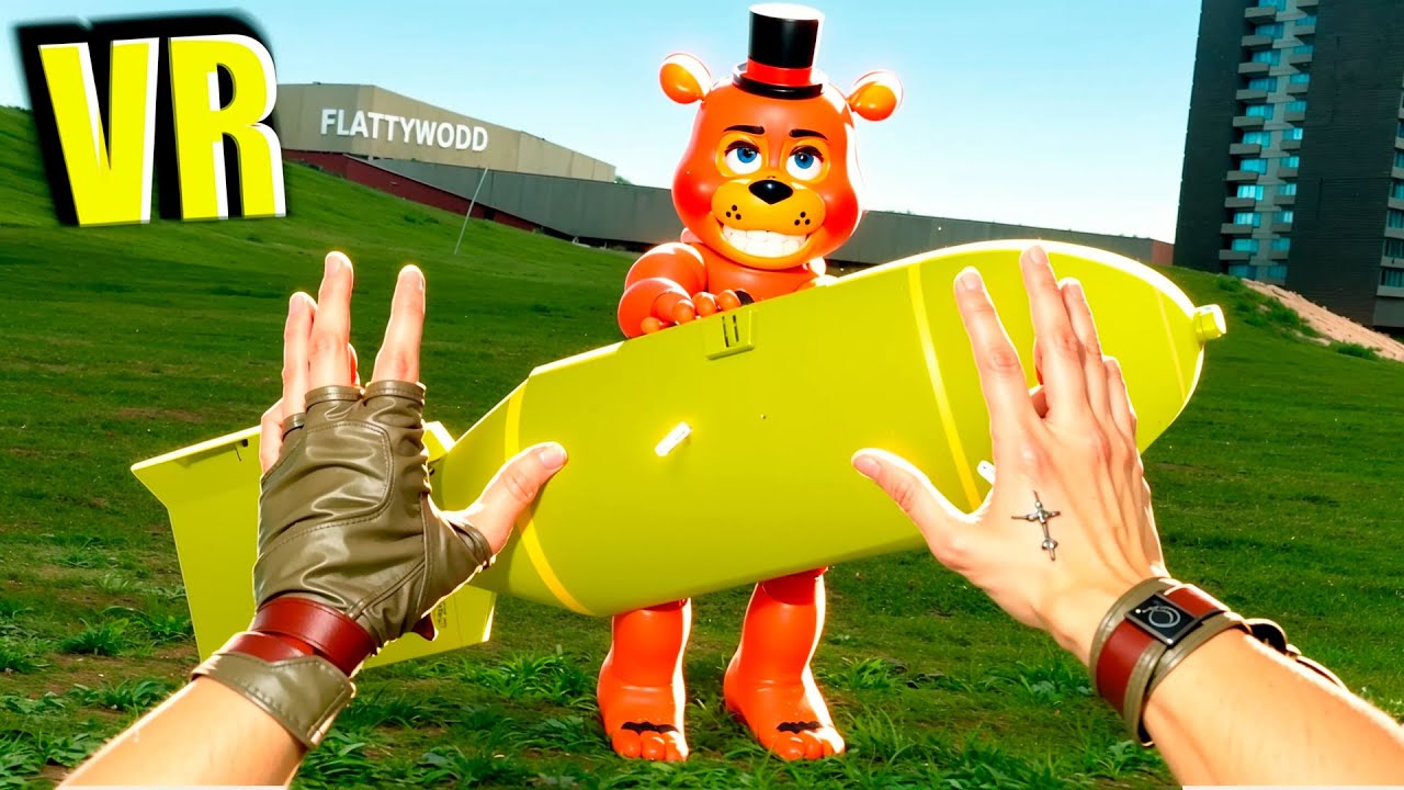 VR КАКАЯ БОМБА САМАЯ МОЩНАЯ В ГАРРИС МОД КРУТОЙ МОД НА БОМБЫ В Garry's Mod COOP