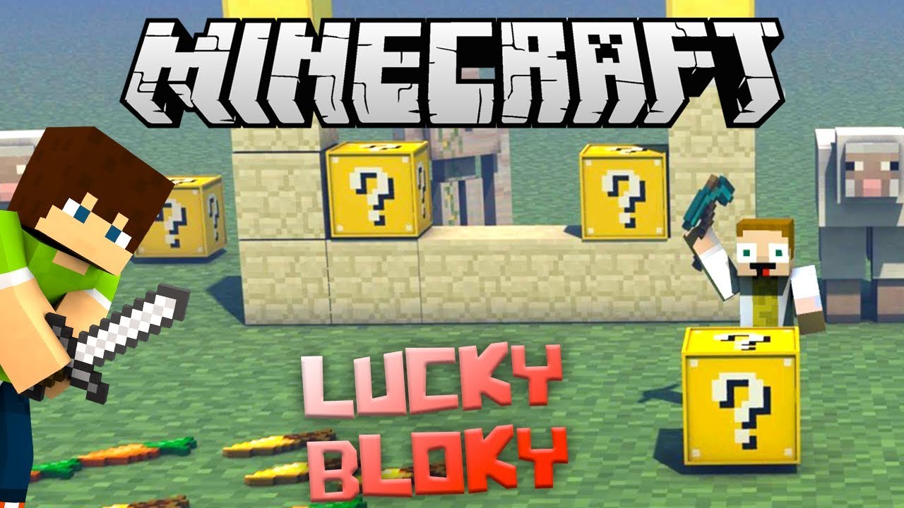 🍀 Lucky Blocks Skywars s MenTem! [GEJMR]