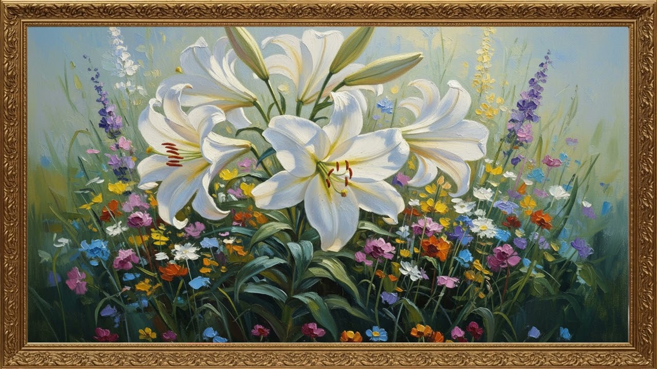 Vintage Botanical Canvas | Calm Decorative Art Experience