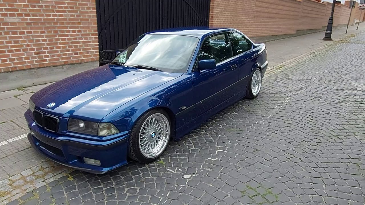Bmw e36 Coupe 320i BBS RC 090 M Pakiet Avusblau