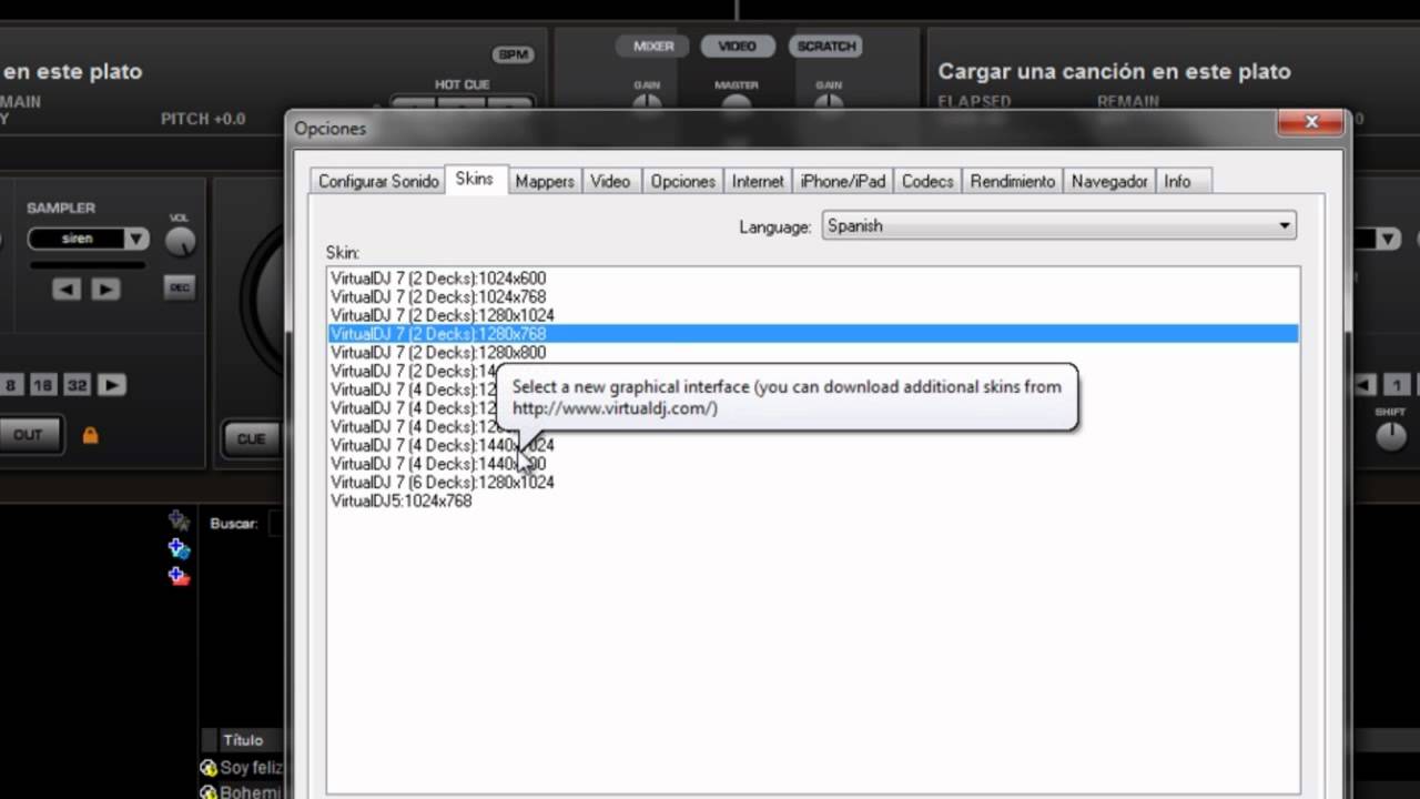 como configurar virtual dj 7
