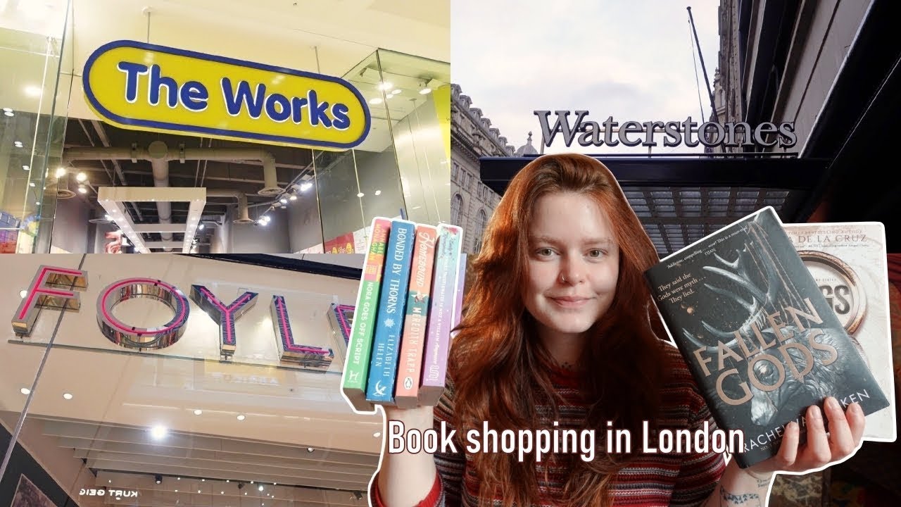 Come book shopping with me in London + Book Haul (New releases, Romance, Romantasy, Fantasy)