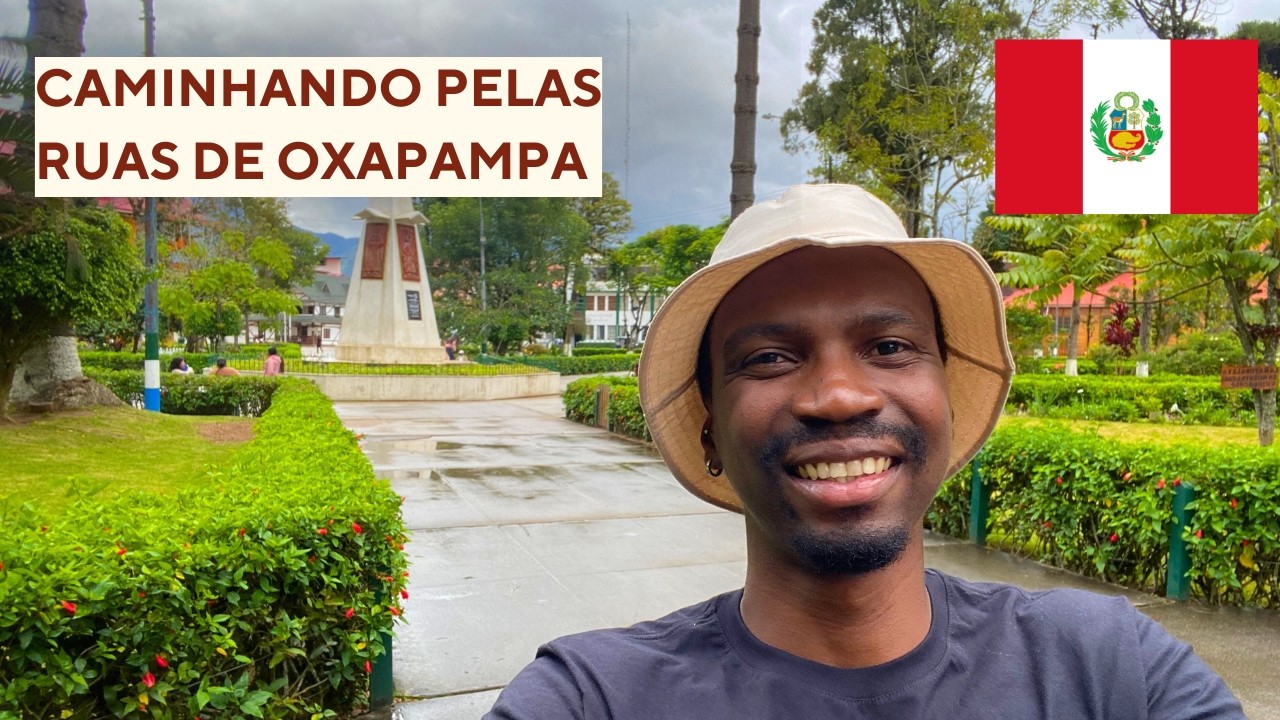 Aeródromo e praça das armas de Oxapampa, Perú