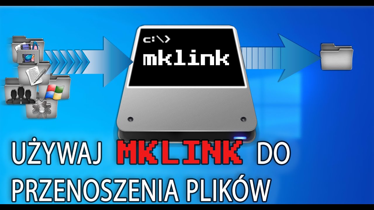 Jak przekierować katalogi lub pliki z poleceniem mklink