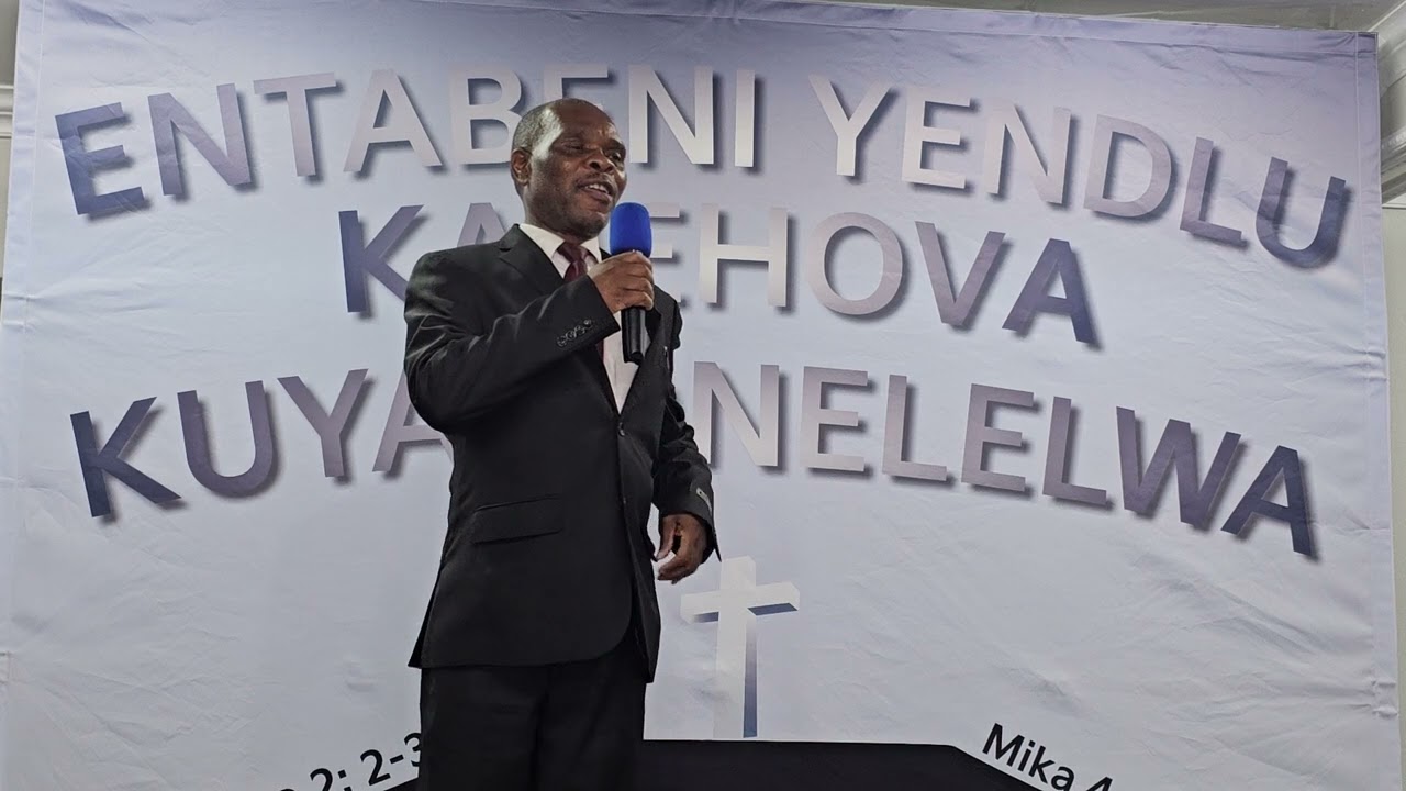 IZwi likhulume naye lathi: Ungaluntshontshi ugcobo - Evangelist BP Dlakude from Rosbom Ladysmith