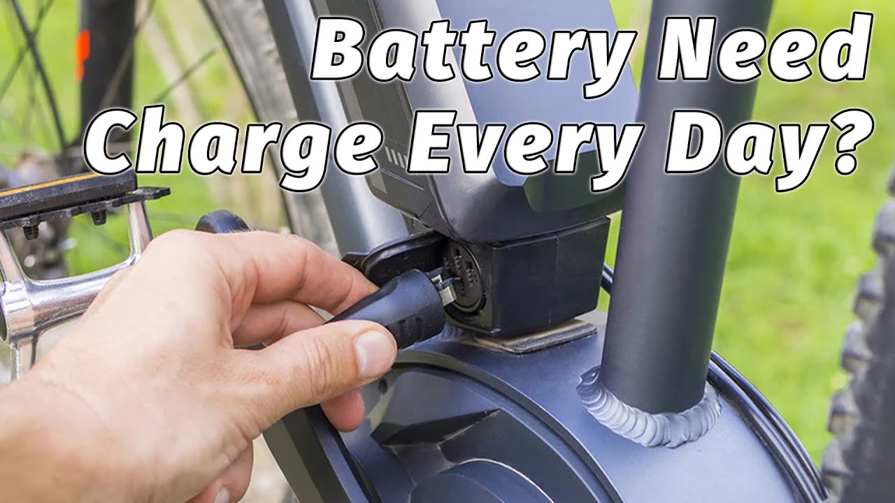 Should I Charge My E-BIKE After Every Ride?