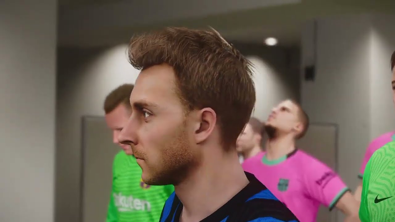 eFootball PES 2021 SEASON UPDATE PS4 Liga máster (Inter de Milán vs FC Barcelona).