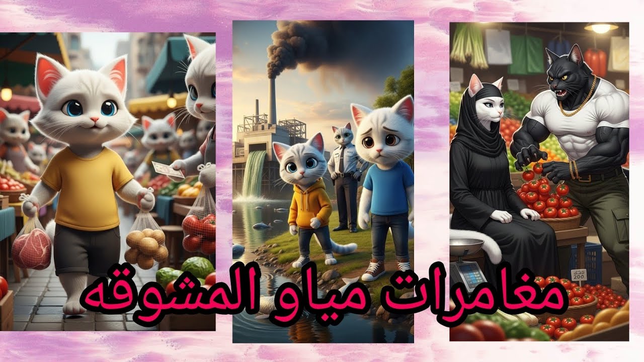 لا تفوت مغامرات القط مياو هتضحكك وهتبكيك 🤣😭#القط 