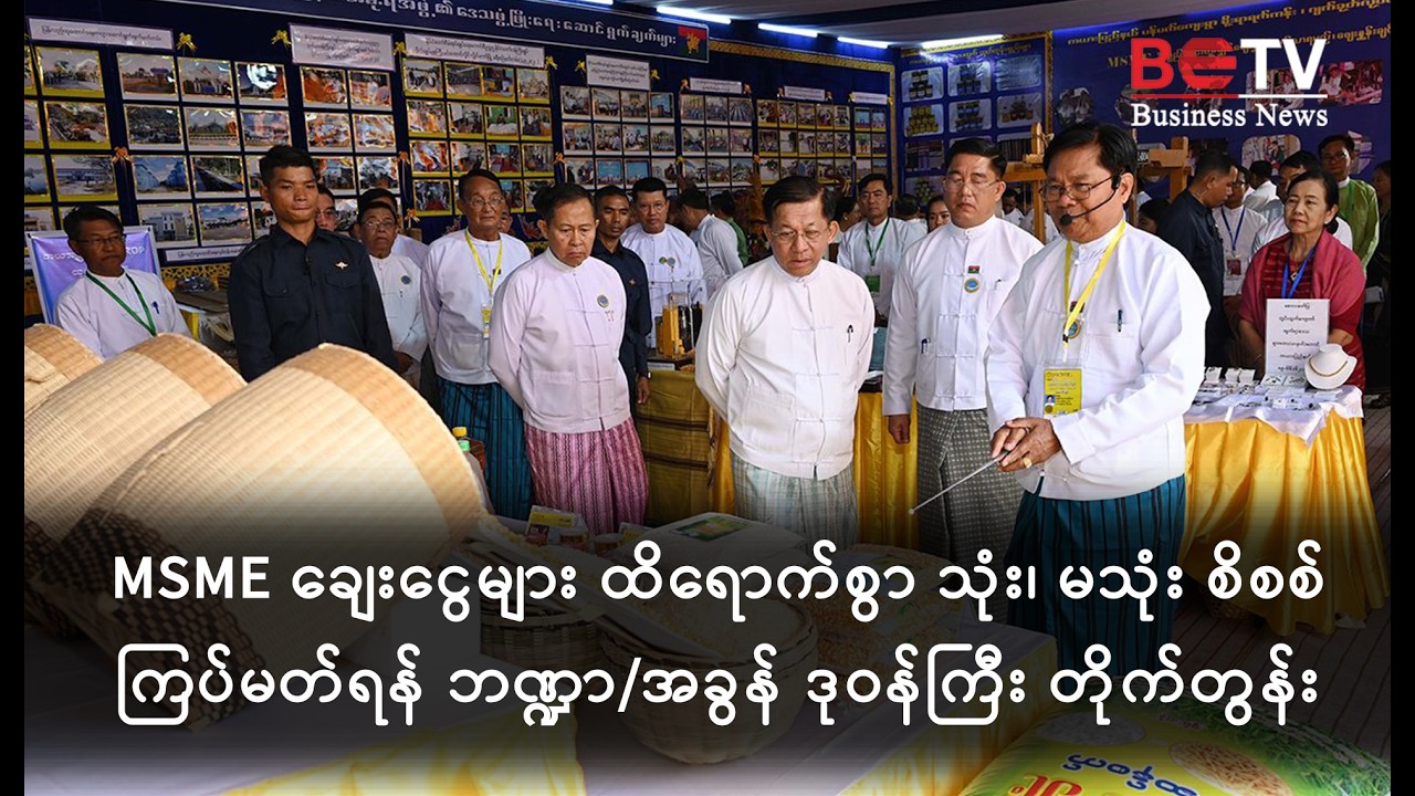 MSME ချေးငွေများ ထိရောက်စွာ သုံး၊ မသုံး စိစစ်ကြပ်မတ်ရန် ဘဏ္ဍာ/အခွန် ဒုဝန်ကြီး တိုက်တွန်း